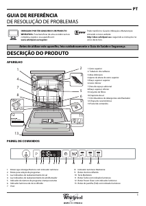Manual Whirlpool WIO 3T123 PEF Máquina de lavar louça