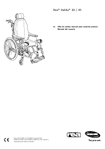 Manual de uso Invacare Rea Dahlia 30 Silla de ruedas