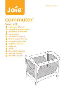 Kullanım kılavuzu Joie Commuter Bebek karyolası