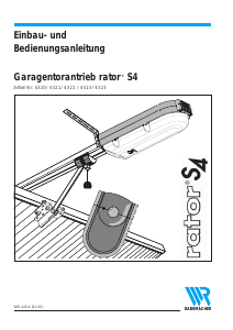 Bedienungsanleitung Rademacher Rator S4 Garagentoröffner
