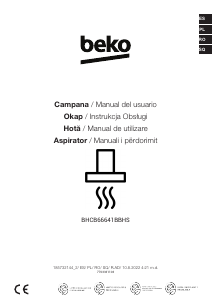 Manual BEKO BHCB66641BBHS Hotă