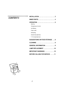 Manual LG GR-642TVF Fridge-Freezer