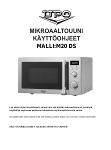 Käyttöohje UPO M20DS Mikroaaltouuni