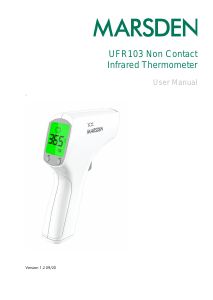 Handleiding Marsden UFR103 Thermometer