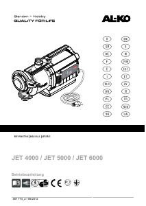 Bedienungsanleitung AL-KO JET 5000 Gartenpumpe