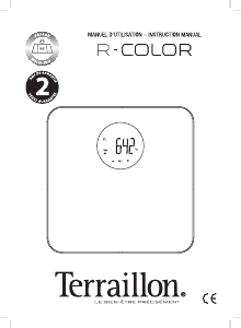 Manuale Terraillon R-Color Bilancia