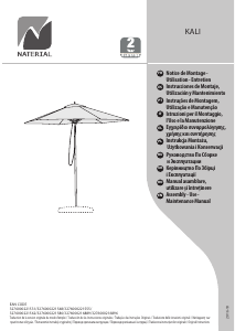 Manual Naterial Kali Umbrelă de soare