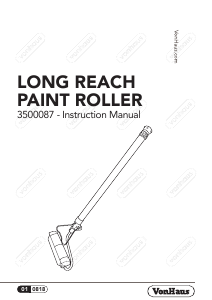 Manual VonHaus 3500087 Paint Roller
