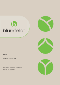 Priručnik Blumfeldt 10040120 Vrtni suncobran