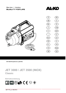 Használati útmutató AL-KO JET 3500 Kerti szivattyú