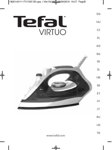 Manuál Tefal FV1320D0 Virtuo Žehlička