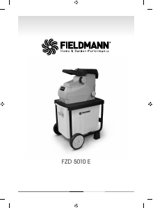 Használati útmutató Fieldmann FZD 5010-E Kerti aprítógép