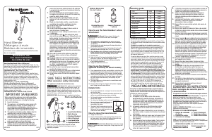 Handleiding Hamilton Beach 59768 Staafmixer