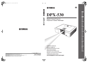 Handleiding Yamaha DPX-530 Beamer