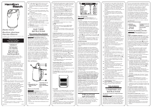 Mode d’emploi Hamilton Beach 41026 Bouilloire