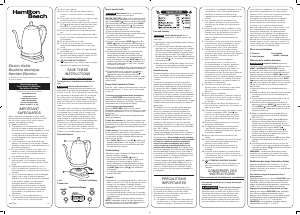 Manual Hamilton Beach 41004 Kettle