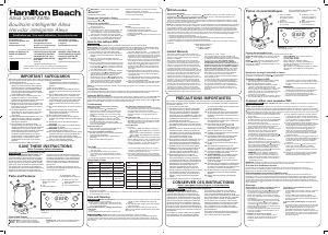 Mode d’emploi Hamilton Beach 41036 Bouilloire