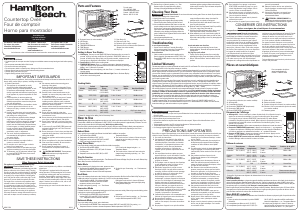 Handleiding Hamilton Beach 31154 Oven