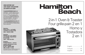 Handleiding Hamilton Beach 31156 Oven