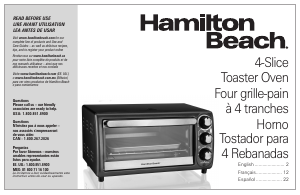 Handleiding Hamilton Beach 31142 Oven