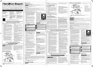 Handleiding Hamilton Beach 37518 Rijstkoker