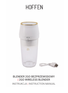 Handleiding Hoffen PB-0364W Blender