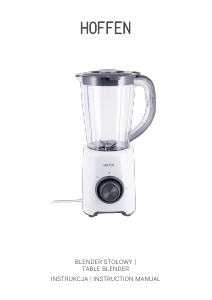Instrukcja Hoffen TB-1026 Blender