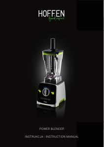 Instrukcja Hoffen B8560 Blender