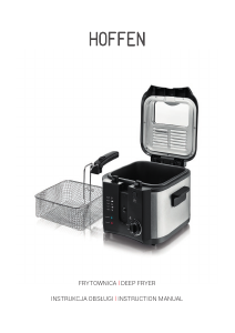Handleiding Hoffen MC25CQ Friteuse