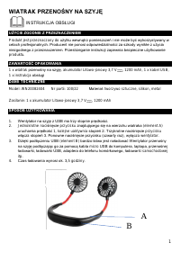 Handleiding Hoffen WN20082404 Ventilator