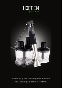 Instrukcja Hoffen HB-0535 Blender ręczny