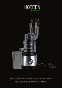 Manual Hoffen SJ-0528 Juicer