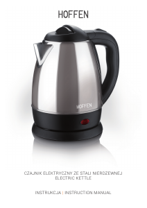 Manual Hoffen EK-8109-18S Kettle