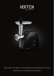 Manual Hoffen MG-8115-18 Meat Grinder