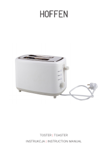 Manual Hoffen PT0075-21W Toaster