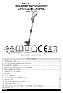 Handleiding Hoffen AD-3402 Stofzuiger