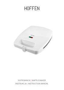Instrukcja Hoffen WM-9291Y Gofrownica