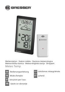 Manuale Bresser 9604200 Meteo Temp Stazione meteorologica