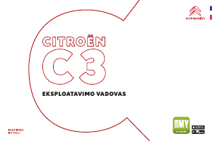 Vadovas Citroën C3 (2022)