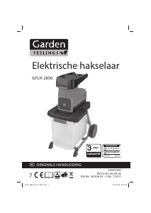 Handleiding Garden Feelings GFLH 2850 Hakselaar