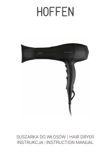 Manual Hoffen HD-1102 Hair Dryer