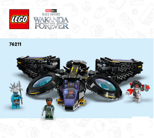 Bedienungsanleitung Lego set 76211 Super Heroes Shuris Sonnenvogel