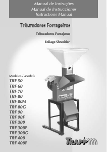 Manual Trapp TRF 80G Triturador
