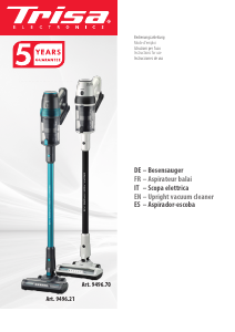 Manual Trisa Quick Clean Prof. T9621 Vacuum Cleaner