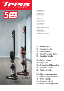 Manual Trisa Quick Clean Prof. T0359 Vacuum Cleaner