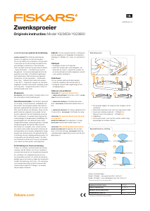 Handleiding Fiskars 1023660 Tuinsproeier