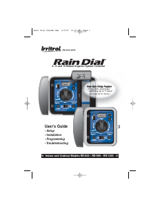 Manual Irritrol Rain Dial Water Computer