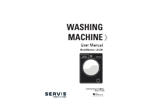 Handleiding Servis L612W Wasmachine