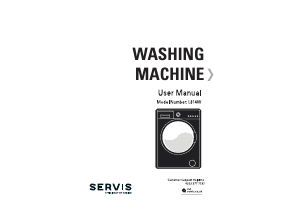 Handleiding Servis L814W Wasmachine