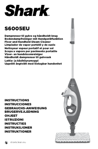 Manual Shark S6005EU Steam Cleaner